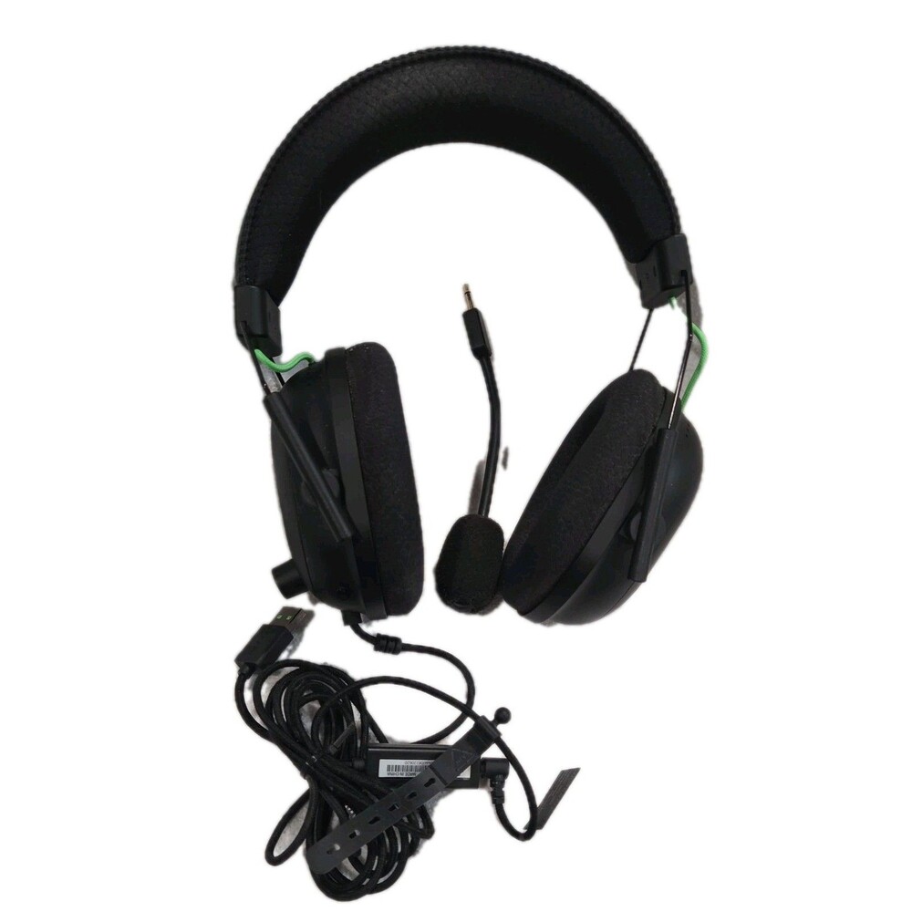 Razer BlackShark V2 Gaming Headset Black Wired Over Ear Detachable Mic PC Esport